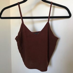 TOPSHOP cropped tank